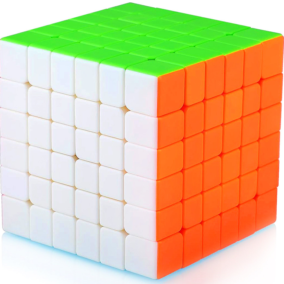 Magiškas kubas 6x6, greičio galvosūkis kubas, Rubiko kubas, dėlionės kubas, galvosūkių kubas, sukimų kubas