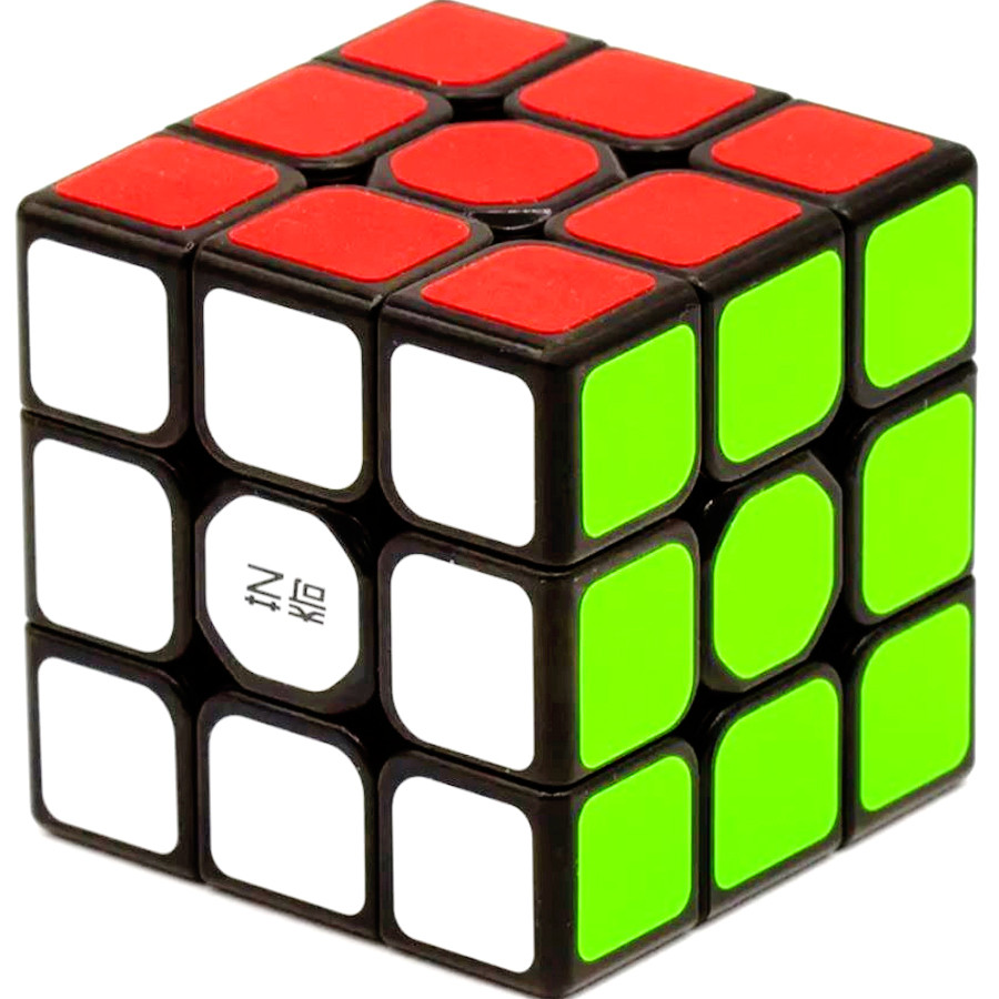 Maginis kubas 3x3 su lipdukais, greitasis galvosūkio kubas, Rubiko kubas, galvosūkis kubas, su lipdukais kubas
