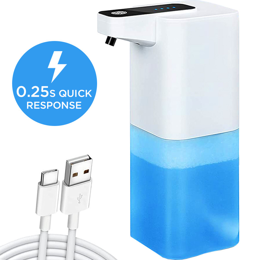 Elektrinis muilo dozatorius, automatinis muilo dozatorius 400 ml, bekontaktis muilo dozatorius, elektroninis muilo dozatorius