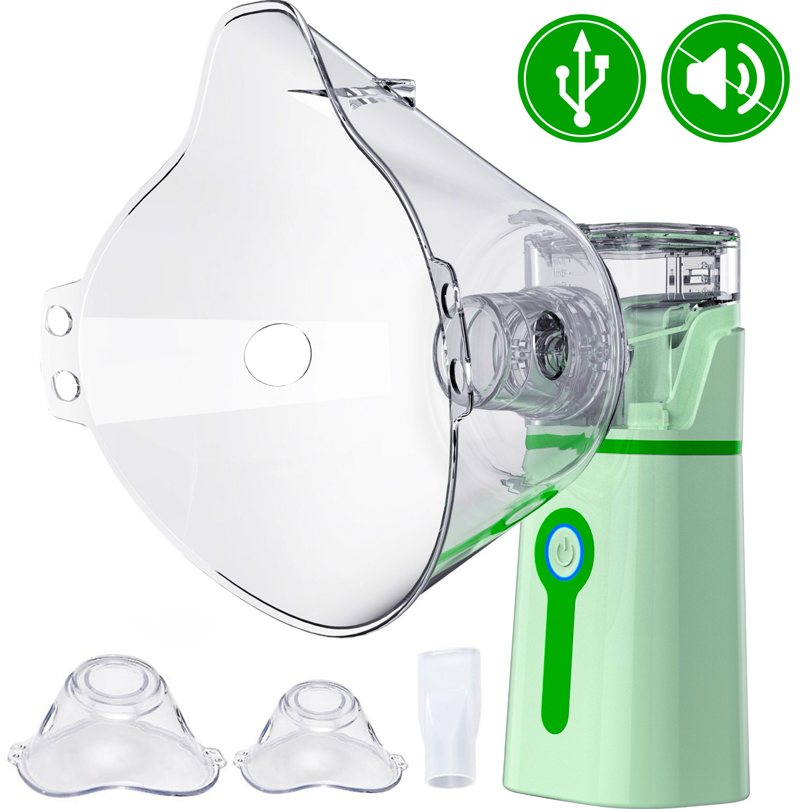 Nešiojamas tinklelinis inhaliatorius–nebulizatorius, medicininis nebulizatorius, nešiojamas inhaliatorius, tinklelinis inhaliatorius, tinklelinis medicininis inhaliatorius