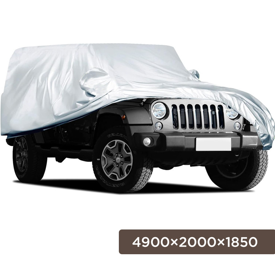 Automobilio uždangalas 490×200×185 cm, visureigio uždangalas, SUV uždangalas, automobilio apdangalas, mašinos uždangalas