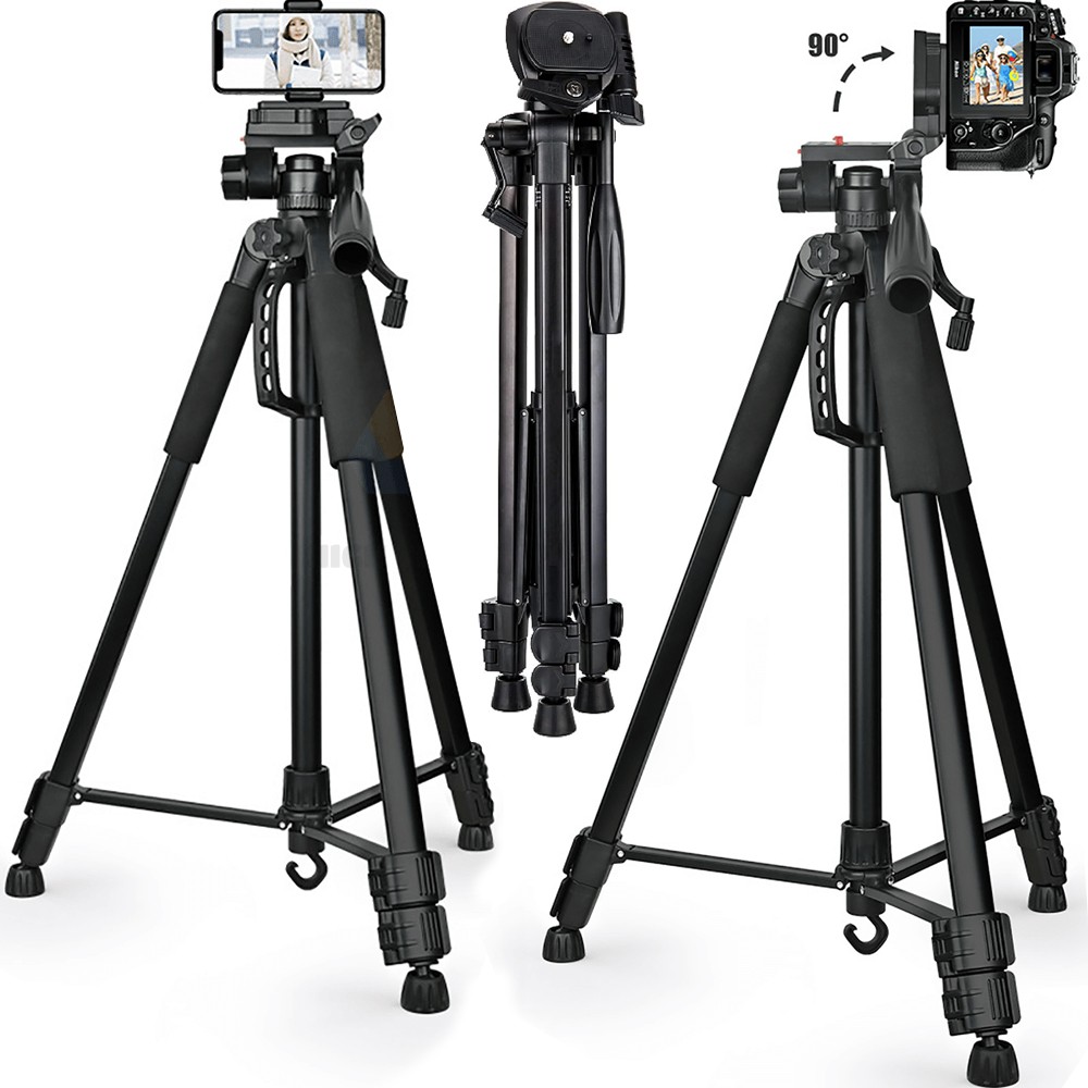 Fotoaparato trikojis 58–168 cm, reguliuojamas trikojis, fotoaparato stovas, stovas fotoaparatui