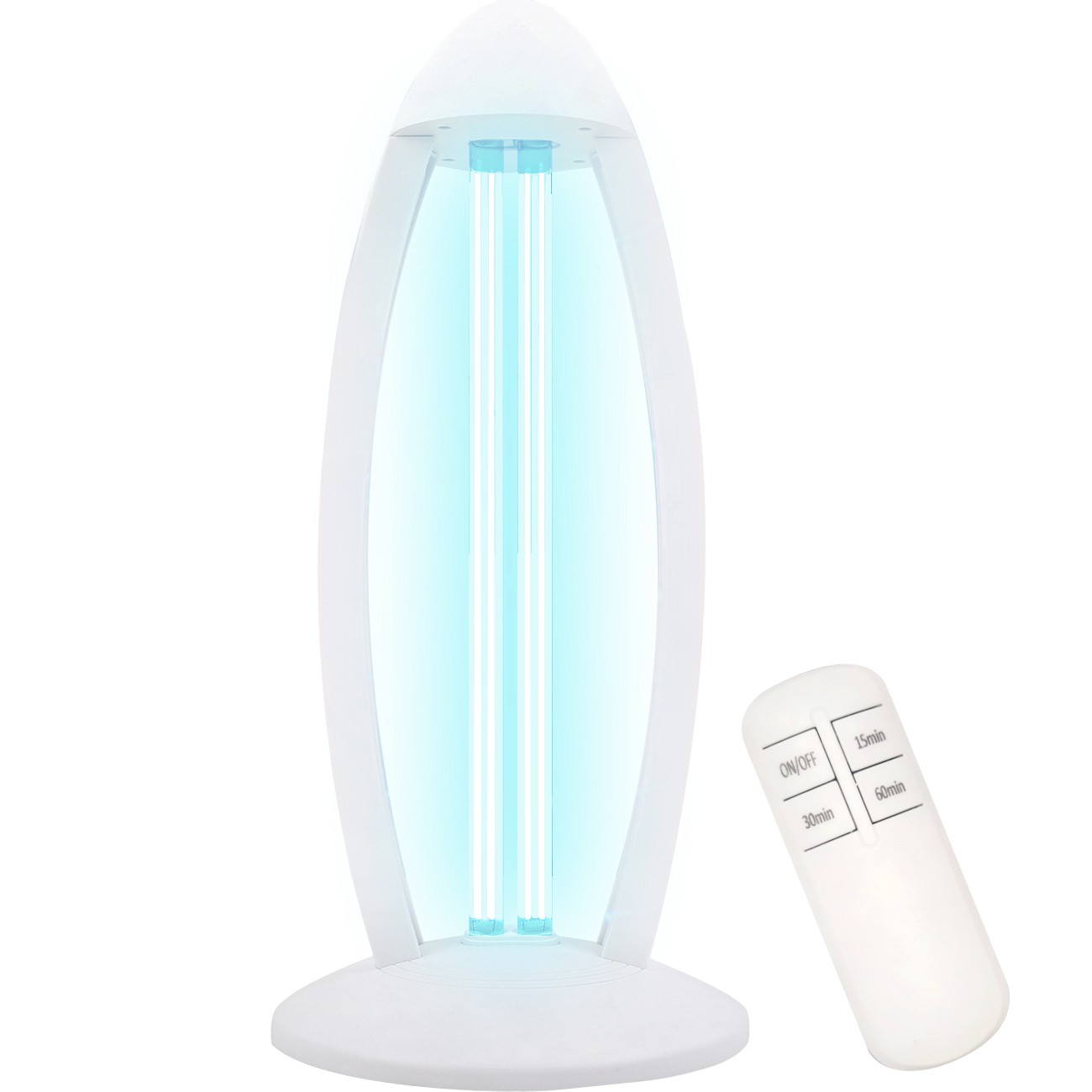 Antibakterinė ultravioletinė lempa 38W, UV germicidinė lempa, UVC sterilizavimo lempa, UV-C lempa, ultravioletinė dezinfekcinė lempa