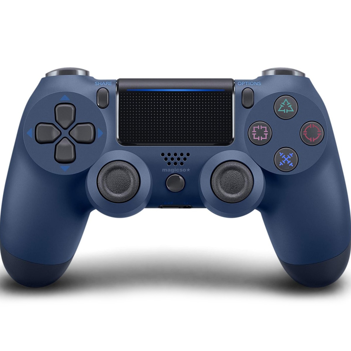 Belaidis žaidimų pultelis, skirtas „PlayStation“, su lietimui jautriu valdymu, belaidis valdiklis, „Bluetooth“, mėlynas, žaidimų valdiklis, žaidimų pultas, belaidis žaidimų valdiklis, „Bluetooth“ žaidimų pultelis