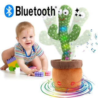 Šokantis kalbantis kaktuso žaislas, dainuojantis kaktusas su „Bluetooth“, šokantis kaktusas, kalbantis kaktusas, dainuojantis kalbantis kaktusas, kaktuso žaislas su „Bluetooth“