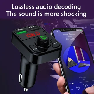 „Bluetooth automobinis FM siųstuvas, automobinis FM siųstuvas adapteris, Bluetooth automobinis garso adapteris, automobilinė Bluetooth FM adapteris, FM siųstuvas automobiliui, Bluetooth FM adapteris automobiliui, automobilinis Bluetooth garso siųstuvas“ 4