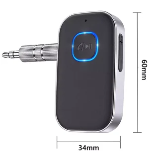 Bluetooth 5.0 AUX imtuvas, 3,5 mm belaidis garso adapteris, Bluetooth garso imtuvas automobiliui, Bluetooth AUX adapteris, belaidis garso imtuvas, Bluetooth imtuvas su 3,5 mm jungtimi 9