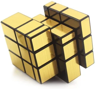 3x3 veidrodinis magiškas kubas, auksinis greičio kubas, veidrodinis rubiko kubas, 3x3 veidrodinis rubiko kubas, auksinis veidrodinis kubas, auksinis rubiko kubas 2