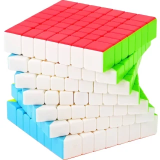 Maginis kubas 7x7, greitasis galvosūkio kubas, Rubiko kubas, galvosūkis kubas 7x7, greitasis Rubiko kubas
