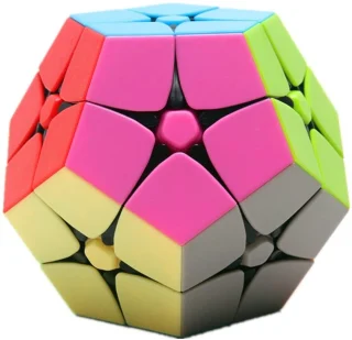Megaminx 2x2 magiškas kubas, beklevis greitasis galvosūkio kubas, greičio kubas 3