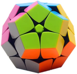 Megaminx 2x2 magiškas kubas, beklevis greitasis galvosūkio kubas, greičio kubas 4