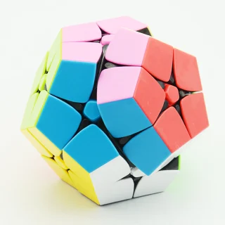 Megaminx 2x2 magiškas kubas, beklevis greitasis galvosūkio kubas, greičio kubas 5