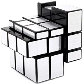 3x3 veidrodinis magiškas kubas, sidabrinis galvosūkio kubas, veidrodinis galvosūkių kubas, 3x3 veidrodinis kubas, sidabrinis kubas, veidrodinis magiškas kubas