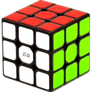 Maginis kubas 3x3 su lipdukais, greitasis galvosūkio kubas, Rubiko kubas, galvosūkis kubas, su lipdukais kubas