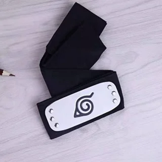 Anime nindzės galvos juosta, Naruto galvos juosta, nindzės galvos juosta cosplay, anime galvos juosta, Naruto nindzės juosta 3
