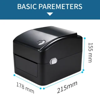 Terminis etikečių ir lipdukų spausdintuvas 108 mm, Xprinter XP-420BX, terminis etikečių spausdintuvas, terminių lipdukų spausdintuvas, etikečių ir lipdukų spausdintuvas 7
