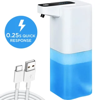 Elektrinis muilo dozatorius, automatinis muilo dozatorius 400 ml, bekontaktis muilo dozatorius, elektroninis muilo dozatorius