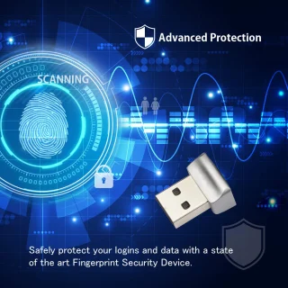 Pirštų atspaudų skaitytuvas USB, USB pirštų atspaudų skaitytuvas, pirštų atspaudų prisijungimo įrenginys, pirštų atspaudų jutiklis USB, USB pirštų atspaudų skaitymo įrenginys 2