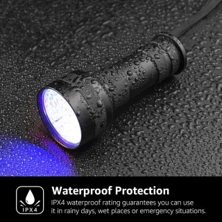 UV žibintuvėlis, 51 LED, ultravioletinis, UV lempa, ultravioletinis žibintuvėlis, UV LED žibintuvėlis 4