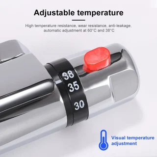 Termostatinis dušo vožtuvas su viršutine išvado anga, paslėptas dušo maišytuvas, dušo vožtuvo maišytuvas, termostatinis dušo maišytuvas, dušo termostatinis maišytuvas, dušo maišytuvas su viršutine išvado anga 4