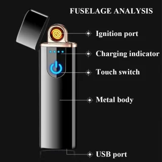USB įkraunamas elektrinis žiebtuvėlis, plazminis žiebtuvėlis, bekampis žiebtuvėlis, USB žiebtuvėlis, elektrinis žiebtuvėlis, įkraunamas žiebtuvėlis 6