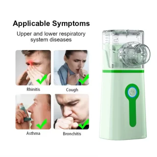 Nešiojamas tinklelinis inhaliatorius–nebulizatorius, medicininis nebulizatorius, nešiojamas inhaliatorius, tinklelinis inhaliatorius, tinklelinis medicininis inhaliatorius 7