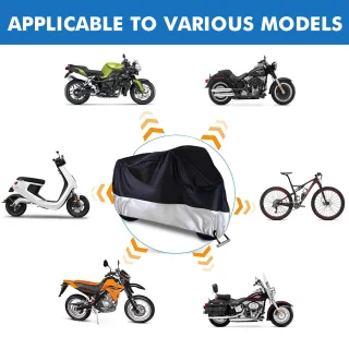 Motociklo uždangalas 230×95×125 cm, motociklo danga, motociklo apdangalas, motorolerio uždangalas, motorolerio danga 5