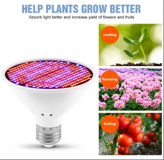 LED augalų auginimo lempa 20W, augalų lempa, lempa augalams, LED lempa augalams, LED augalų šviestuvas, LED fitolempa 2