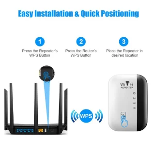 WiFi diapazono stiprintuvas, WiFi signalo stiprintuvas, belaidžio signalo stiprintuvas, WiFi kartotuvas, WiFi retransliatorius 5