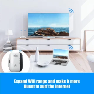 WiFi diapazono stiprintuvas, WiFi signalo stiprintuvas, belaidžio signalo stiprintuvas, WiFi kartotuvas, WiFi retransliatorius 2
