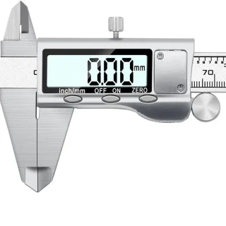 Skaitmeninis slankmatis, elektroninis slankmatis 150 mm, tikslus matavimo slankmatis, elektroninis su skaitmeniniu ekranu slankmatis, skaitmeninis matavimo įrankis 4