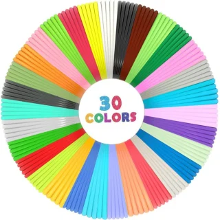 3D PCL filaments 150 m, 3D rašiklio filaments 1,75 mm, 3D rašiklio papildymo plastikas, 3D pieštuko plastikas, 3D rašiklio siūlas, 3D rašiklio užpildas