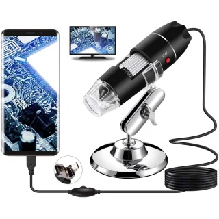 USB skaitmeninis mikroskopas 1600X, 2MP mikroskopo kamera, elektroninis mikroskopas, USB mikroskopas, skaitmeninis USB mikroskopas, kompiuterinis mikroskopas