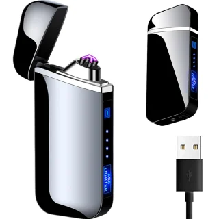 Elektrinis plazminis juodas žiebtuvėlis, USB įkraunamas žiebtuvėlis, bekurpelnis žiebtuvėlis, elektrinis USB žiebtuvėlis, plazminis žiebtuvėlis, liepsnos neturintis žiebtuvėlis