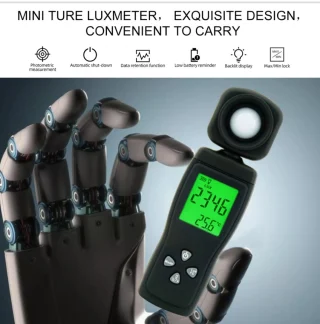 Liuksmetras, šviesos matuoklis, apšvietos matuoklis, šviesos intensyvumo matuoklis, apšviestumo matuoklis, šviesos stiprumo matuoklis 2