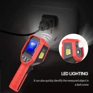 Rankinis termovizorius 120x90, -20–400 °C, termovizorinė kamera, infraraudonųjų spindulių kamera, termovizinė kamera, šiluminė kamera 5