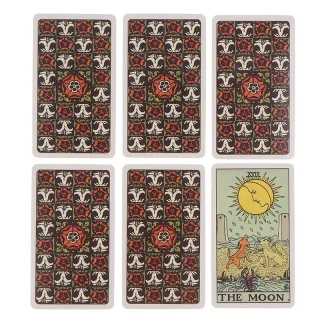 Klasikinis 78 kortų Taro kaladės rinkinys 1909 leidimas būrimui ir meditacijai, Taro kortos, Taro kortų kaladė, Taro rinkinys, būrimo Taro kortos, meditacinės Taro kortos 5