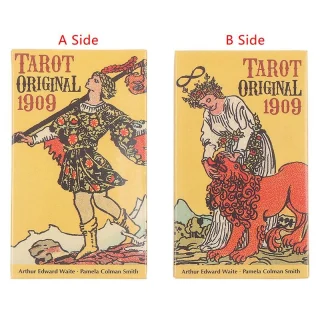 Klasikinis 78 kortų Taro kaladės rinkinys 1909 leidimas būrimui ir meditacijai, Taro kortos, Taro kortų kaladė, Taro rinkinys, būrimo Taro kortos, meditacinės Taro kortos 2
