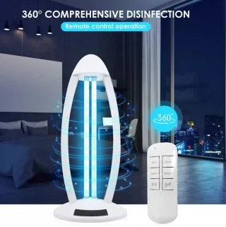 Antibakterinė ultravioletinė lempa 60W, UV germicidinė lempa, UVC sterilizavimo lempa, UV-C lempa, dezinfekcinė UV lempa 3