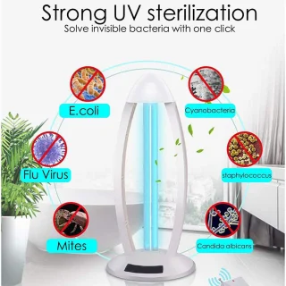 Antibakterinė ultravioletinė lempa 60W, UV germicidinė lempa, UVC sterilizavimo lempa, UV-C lempa, dezinfekcinė UV lempa 4