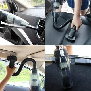 Belaidis automobilinis dulkių siurblys, rankinis dulkių siurblys automobiliui, nešiojamas dulkių siurblys automobiliui 6
