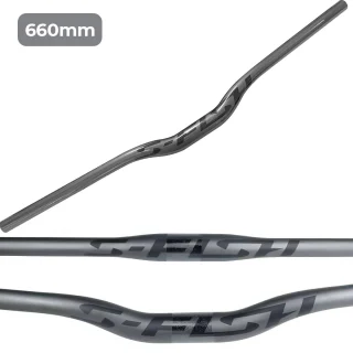 660 mm matinis karboninis dviračio vairas, lengvas 31,8 mm karboninis tvirtinimas, dviračio vairas, karboninis vairas, karboninis dviračio vairas, matinis karboninis lenksas