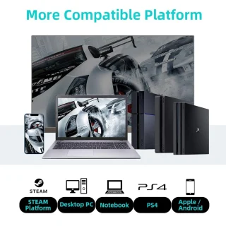 Belaidis žaidimų pultelis, skirtas PlayStation, su jutikliniu valdymu, belaidis valdiklis, „Bluetooth“, juodas, žaidimų valdiklis, žaidimų pultas, pultelis žaidimams, nuotolinis žaidimų valdymo pultelis 6