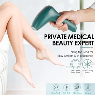 Profesionalus IPL plaukų šalinimo įrenginys, 8 intensyvumo lygiai, IPL plaukų šalinimo aparatas, IPL depiliacijos prietaisas, plaukų šalinimo lazerinis įrenginys, šviesos impulso plaukų šalinimo prietaisas 5