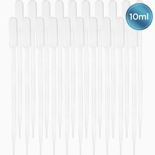 Pipetė, 20 vnt. rinkinys, 10 ml, 300 mm, laboratoriniai įrankiai, pipetės rinkinys, dozavimo pipetė, lašelinė pipetė