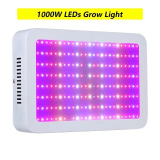 1000 W pilno spektro LED augalų auginimo lempa, 2 vnt. šiltnamių sodininkystei ir hidroponikai, LED lempa augalams, augalų lempa, augalų auginimo šviestuvas, LED šviestuvas augalams 3