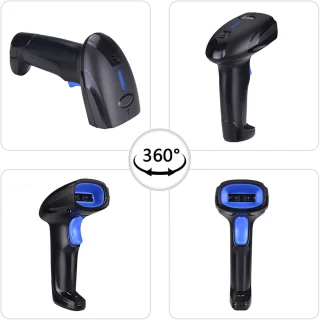 1D 2D belaidis brūkšninių kodų skaitytuvas, 2G + „Bluetooth“ brūkšninių kodų skaitytuvas, rankinis brūkšninių kodų skaitytuvas, barkodų skaitytuvas, rankinis barkodų skaitytuvas 5