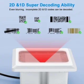 1D 2D įterptinis brūkšninių kodų skaitytuvas, QR kodų skaitytuvo modulis, įterptinis brūkšninių kodų skenavimo modulis, 1D 2D brūkšninių kodų modulis, integruojamas QR kodų skaitytuvas 2