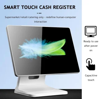 Savitarnos kiosko POS terminalas su „Intel“ procesoriumi N2930/N2940, savitarnos terminalas, savitarnos kasos terminalas, savitarnos užsakymų terminalas, POS kasos terminalas 2