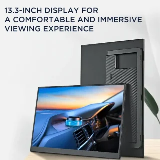 IPS nešiojamas ekranas, 13,3 colio nešiojamas monitorius, 1920x1200 monitorius, nešiojamas IPS monitorius, 13,3" IPS ekranas, 1920x1200 raiškos nešiojamas ekranas 4